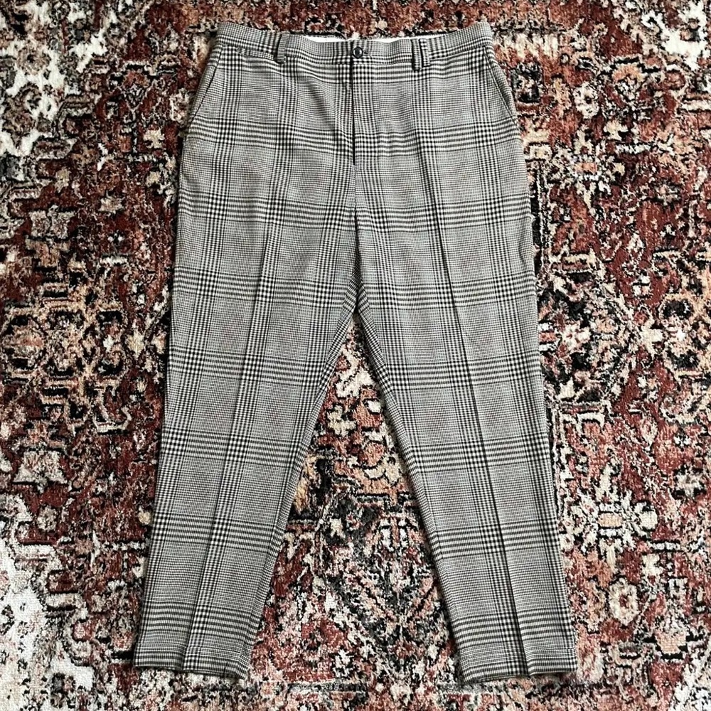 Zara - Tan/Black Trousers